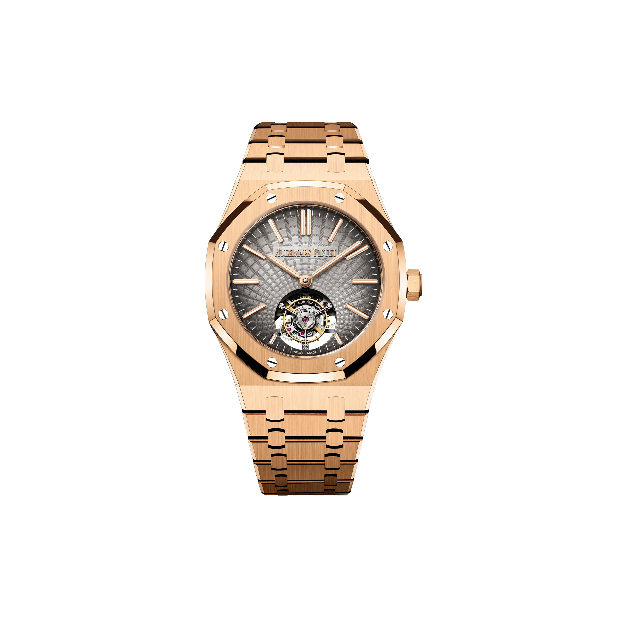 AUDEMARS PIGUET ROYAL OAK FLYING TOURBILLON 41MM WATCH 26530OR.OO.1220OR.01